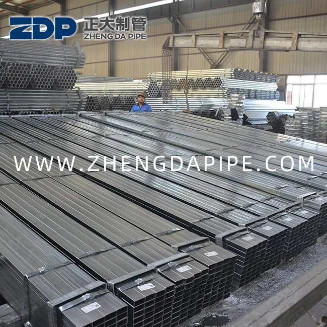 20X20 200X200 Pre Galvanzied pravokutna cijev
